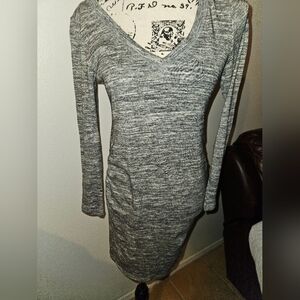 H & M Womans Maternity Long Sleeve Bodycon Dress Size S